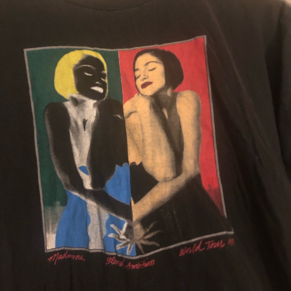 1990 Madonna Blonde Ambition World Tour Tee